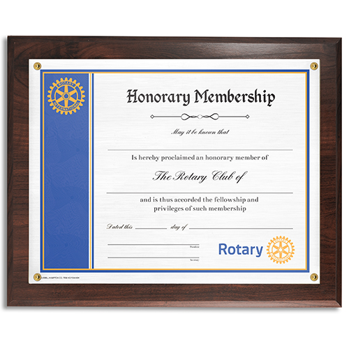 Rotary Presentation Frames