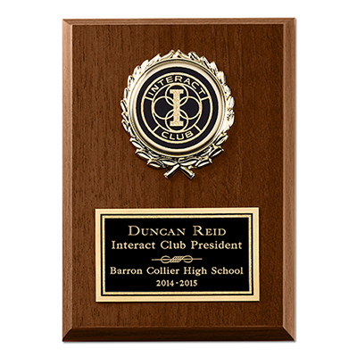 Rotary Interact Awards & Plaques