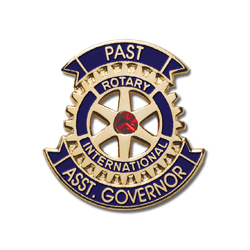 Rotary Title Pins