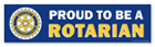 Rotary Club Supplies - Rotary Bumper Sticker