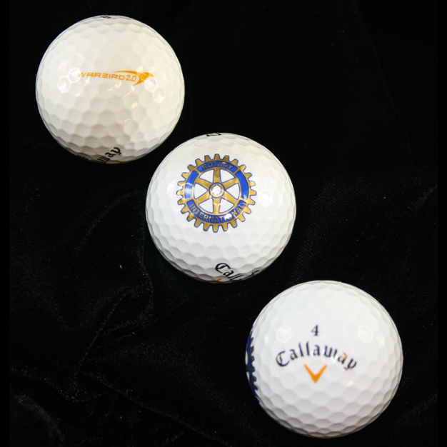Rotary golf balls Rotary Club Supplies Russell Hampton Company