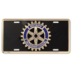 Rotary License Plate