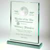 Rotary Jade Acrylic Globe Award