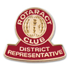 Rotaract District Representative Lapel Pin
