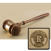 Rotary ROTARACT American Walnut Gavel & Engraving Band