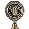 Rotary Rotaract Bronze Bell Top (Only)
