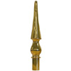 Rotary Metal Round Spear Flag Pole Topper