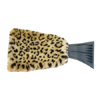Rotary Leopard Faux Fur Windshield Ice Scraper