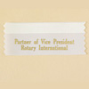 Partner Of Vice President Rotary International