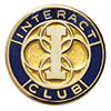 Rotary Interact Member Lapel Pin