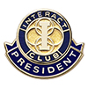 Rotary Interact President Lapel Pin