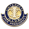 Rotary Interact Vice President Lapel Pin