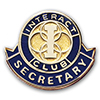 Rotary Interact Secretary Lapel Pin