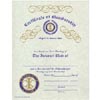 Rotary Interact Certificate Of Membership