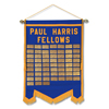 Rotary Paul Harris Fellows 2-1/2' x 3-1/2' Felt Banner