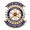 District Secretary Lapel Pin