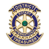 District Treasurer Lapel Pin