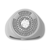Rotary Past District Governor Ring - Silver Alloy