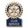 Club Service Lapel Pin