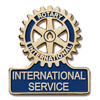 International Service Lapel Pin
