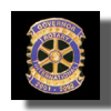 2001-02 District Governor Lapel Pin  - Ribbon Style GP