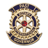 Past Governor Lapel Pin - Gold Plated