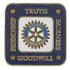 Rotary Four-Way Test Lapel Pin