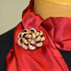 Rotary Ribbon Cluster Pin