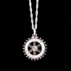 Rotary Rotary International Emblem Pendant Necklace (Silver finish)