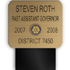 Rotary Custom Engraved Magnetic Display Ribbon