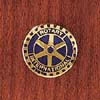 Rotary Sleeve Blazer Button w/Blue Cloisonn� (5/8