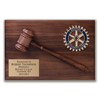 Rotary Past President/District Governor Gavel Plaque