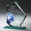 Rotary Jade Sensation  Award with Full-Color Globe