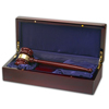 Rotary Rosewood Gavel, Sounding Block & Presentation Box