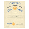 Rotary District Governor's Citation