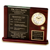 Rotary Desktop Clock with Two Engraving Plates