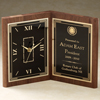 Rotary Walnut Table Clock Award