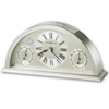 Rotary Silver Arch Clock w/Weather Station