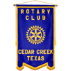 Rotary 3' x 5' Custom Rotary Felt Banner