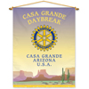 Rotary Custom Imprinted 4' x 5' Nylon Banner