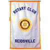 Rotary Custom White Nylon Appliqu�d Banner 30