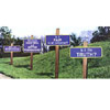 Rotary Set of 4 Single-Faced Four-Way Test Road Signs