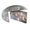 Rotary Custom Brushed Aluminum Picture Frame w/Globe