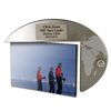 Rotary Custom Brushed Aluminum Globe Picture Frame