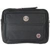 Rotary Black Polyester Laptop Briefbag  w/File Compartment