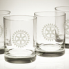 Rotary 13-1/2 oz. Executive Rocks Glasses - Sets of 4