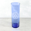 Rotary Cobalt Blue Cylinder Vase