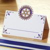 Rotary Place Cards - Pack of 10