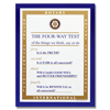 Rotary The Four-Way Test Card