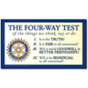 Rotary The Four-Way Test Magnet